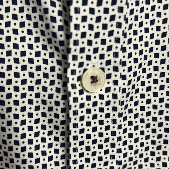 Ted Baker Shirt Sleeve Camp Shirt. Size 6 US-XL - Picture 7 of 7